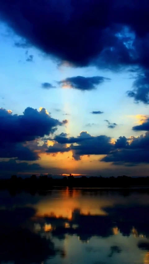 Sunrise timelapse, nature Stock Footage 314986420
