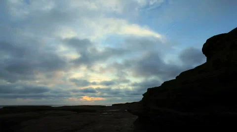 Sunrise Timelapse over Ocean Video stock 730866