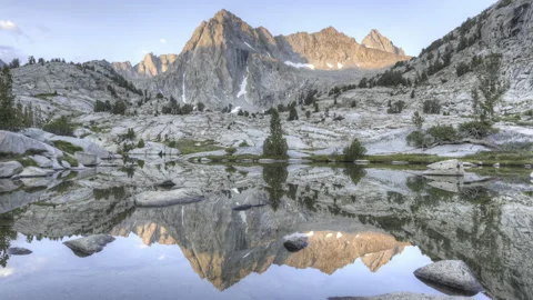 Sunrise Timelapse Reflection at Sailor Lake Vidéo 197091614