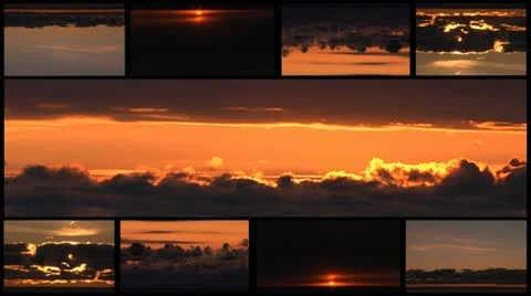 Sunrise Transition Stock Footage 12349402