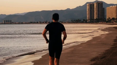 Sunrise in Valencia Stock Footage 123393402