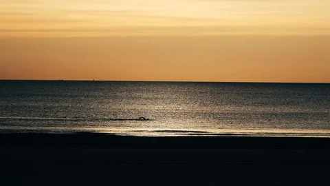 Sunrise in Valencia Stock Footage 123393488