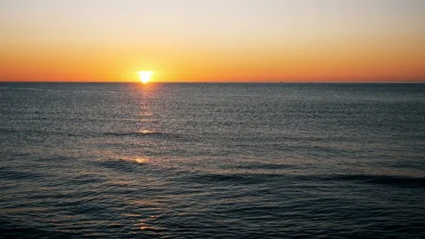 Sunrise in Valencia Stock Footage 123393553