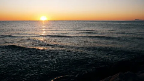 Sunrise in Valencia Stock Footage 123393659
