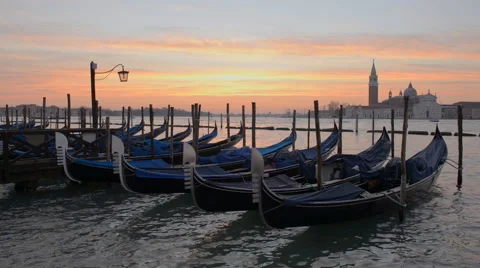 Sunrise in Venice Video stock 59757177