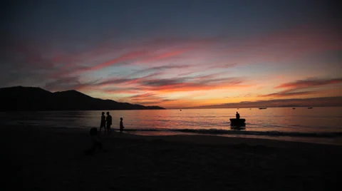 Sunrise in Vietnam Video stock 32882831