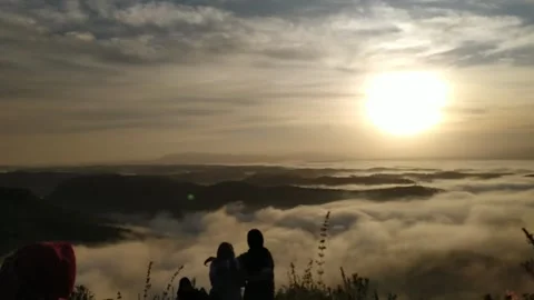 Sunrise View Video stock 219204450