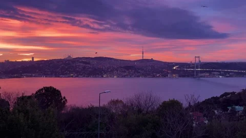 A sunrise view Stock Footage 276960063