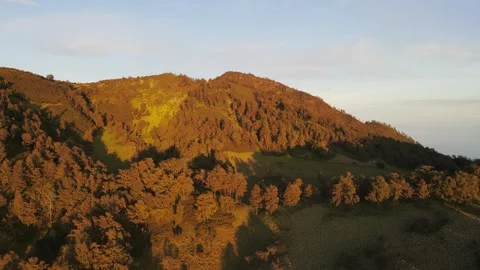 Sunrise view on the mountain Stock Footage 260823018