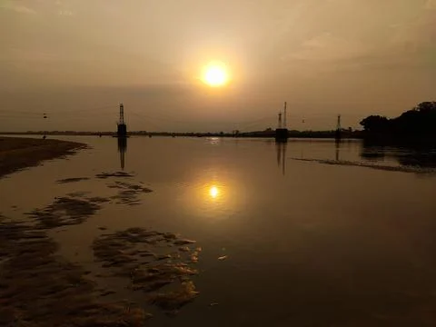 Sunrise view Foto stock