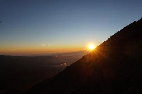 Sunrise view Stock Photos