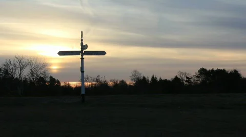 Sunrise walker Video stock 689202