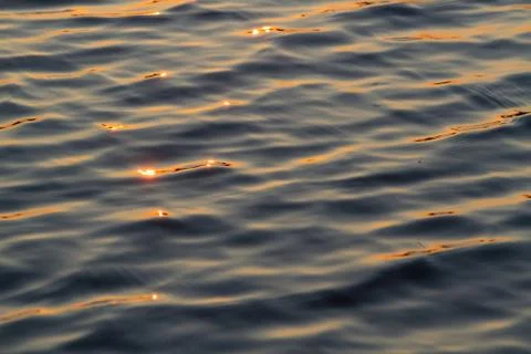 Sunrise on Water Stock Photos