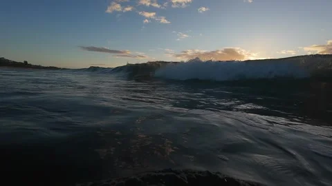 Sunrise wave Stock Footage 274344493