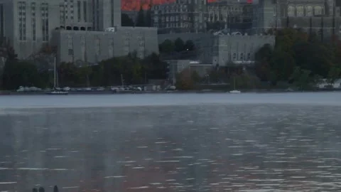 Sunrise at West Point Stock Footage 241277655