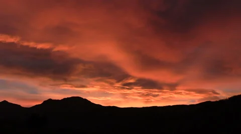 Sunrise in Yellowstone Stock Footage 42882302