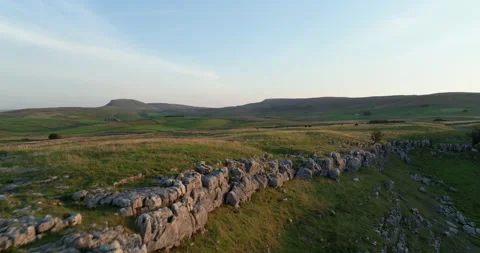 Sunrise in Yorkshire dales Stock Footage 285365030