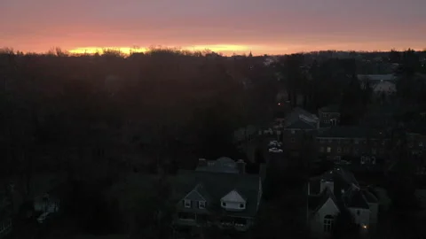 Sunrise1 Suburbs Stock Footage 151540128