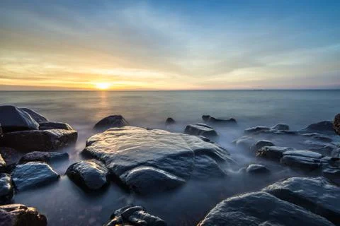 Sunriselake superior Foto stock