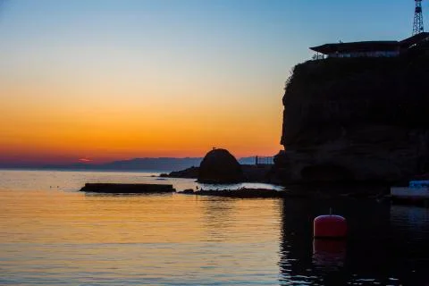 Sunrises and sunsets Stock Photos