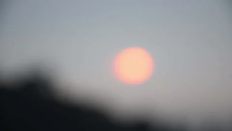 Sunrises over the beautiful mountains Stock Footage 136315188