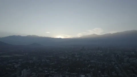 Sunrises Santiago Stock Footage 165850143
