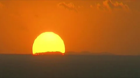Sunrise/sunset Stock Footage 3830926
