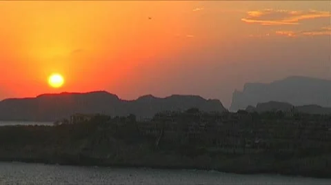 Sunrise/sunset - NTSC Stock Footage 8986567