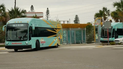 SunRunnerPullsAwayP1010031 Stock Footage 298256256