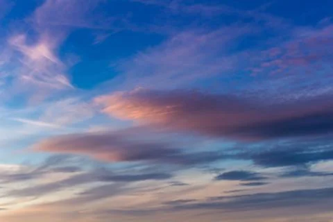The sun's rays break through the dark clouds, the sky.... the sun's rays brea Stock Photos