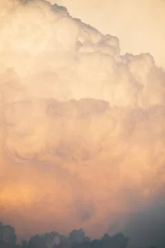 The sun's rays make their way through the clouds. Heaven's heaven. Stock Photos