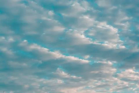 The sun's rays pass through the clouds.Very beautiful sunset. Dramatic sky. T Stock Photos