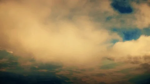 The sun's rays under the clouds 스톡 동영상 93604796