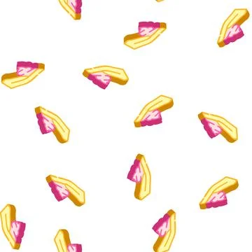 Sunscreen cream on hand isometric icon seamless pattern Stockillustratie