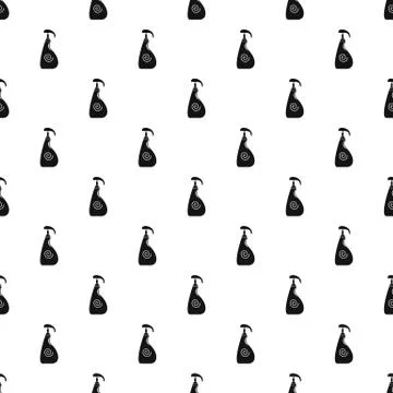 Sunscreen dispenser pattern seamless Stock Illustration