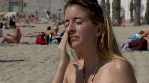 Sunscreen 스톡 동영상 33802339