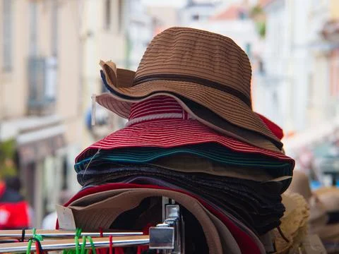 Sunscreen Hats Stock Photos
