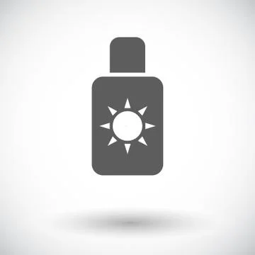 Sunscreen Stock Illustration