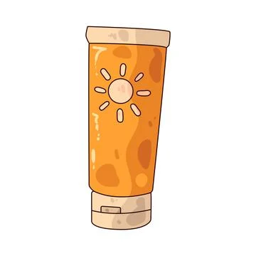 Sunscreen illustration Illustration