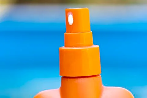 Sunscreen Foto stock