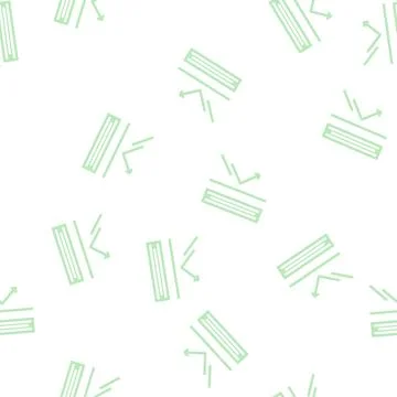 Sunscreen protective skin layer glyph vector seamless pattern 库存插图