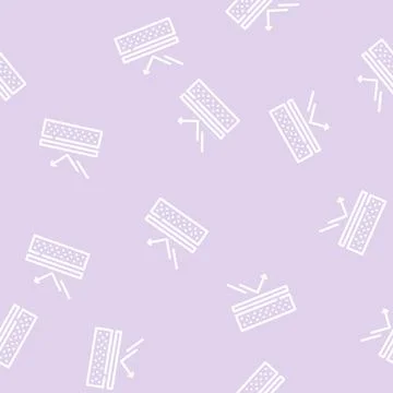 Sunscreen protective skin layer line vector seamless pattern Stock Illustration