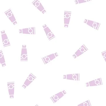 Sunscreen tube glyph icon vector isolated illustration Stock Illustration