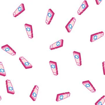 Sunscreen tube isometric icon vector isolated illustration Stock Illustration