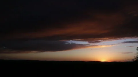 SunSet 02 Stock Footage 820344