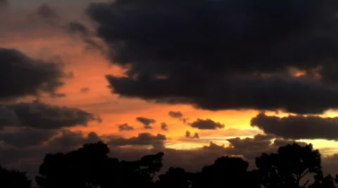 Sunset 032 (720p 29.97) Stock Footage 545229