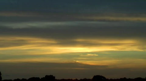 Sunset 035 (1080p 29.97) Stock Footage 570256