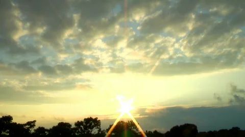 Sunset 039 (720p 23.976) Stock Footage