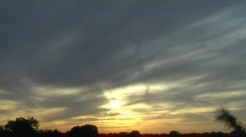 Sunset 048 (1080p 25fps) Stock Footage 703476