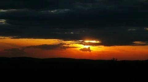 SunSet 05 Stock Footage 820454